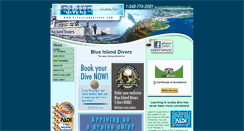 Desktop Screenshot of blueislanddivers.com